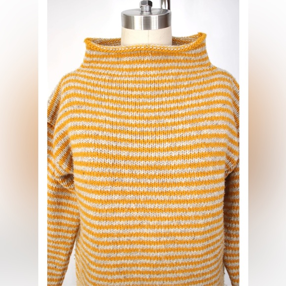 Babaā No 6 Eco Wool Striped Jumper - Picture 2 of 4